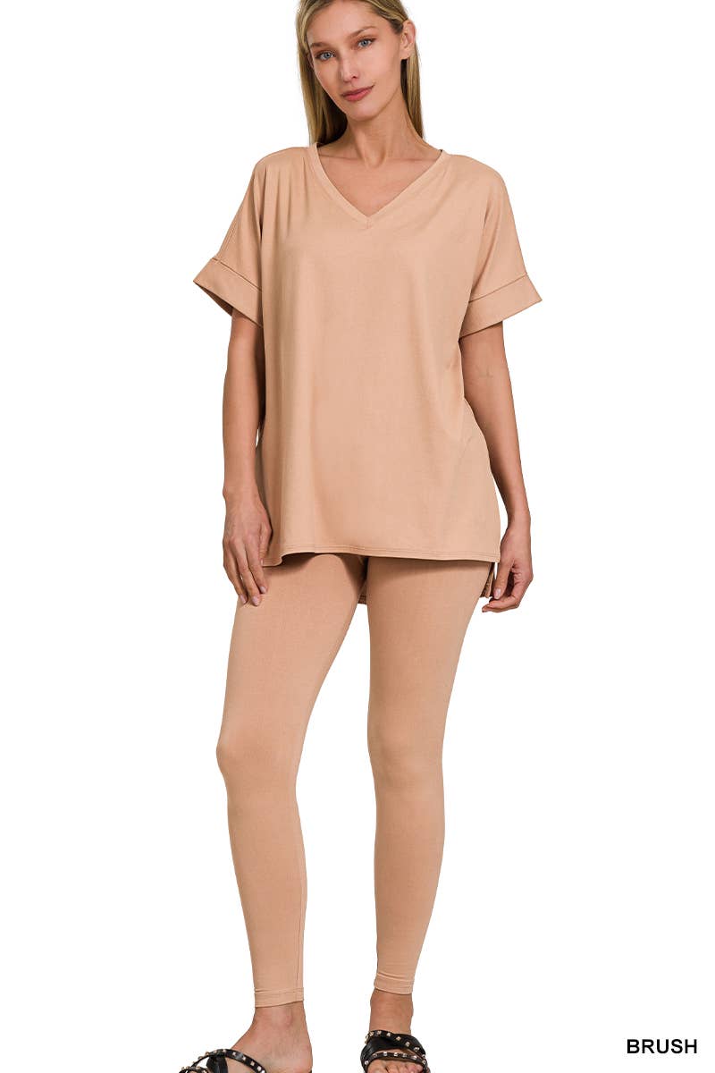 .SI-18582 Tunic & Leggings 2pc Set