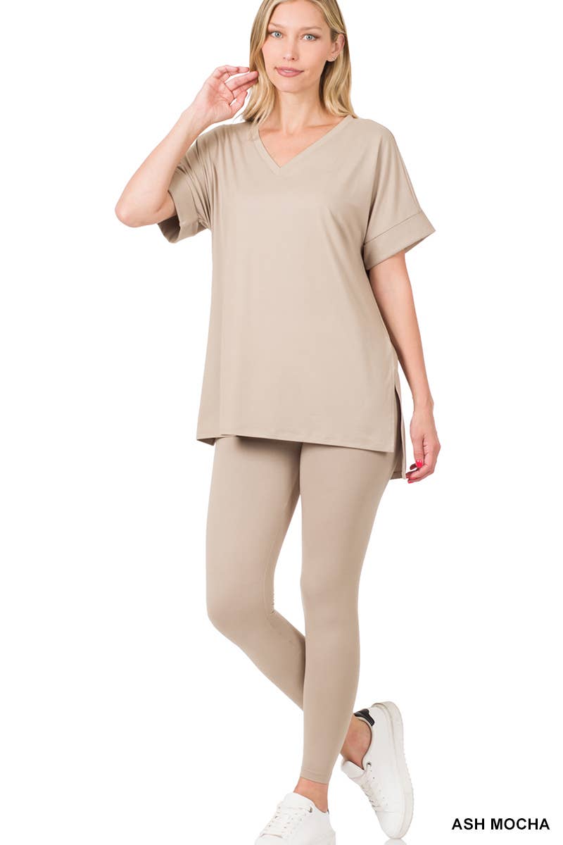 .SI-18582 Tunic & Leggings 2pc Set