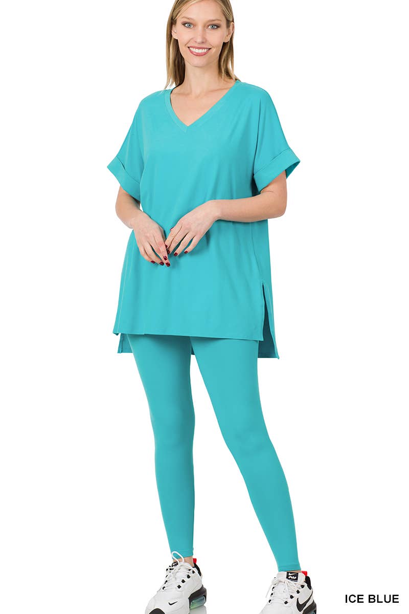 .SI-18582 Tunic & Leggings 2pc Set