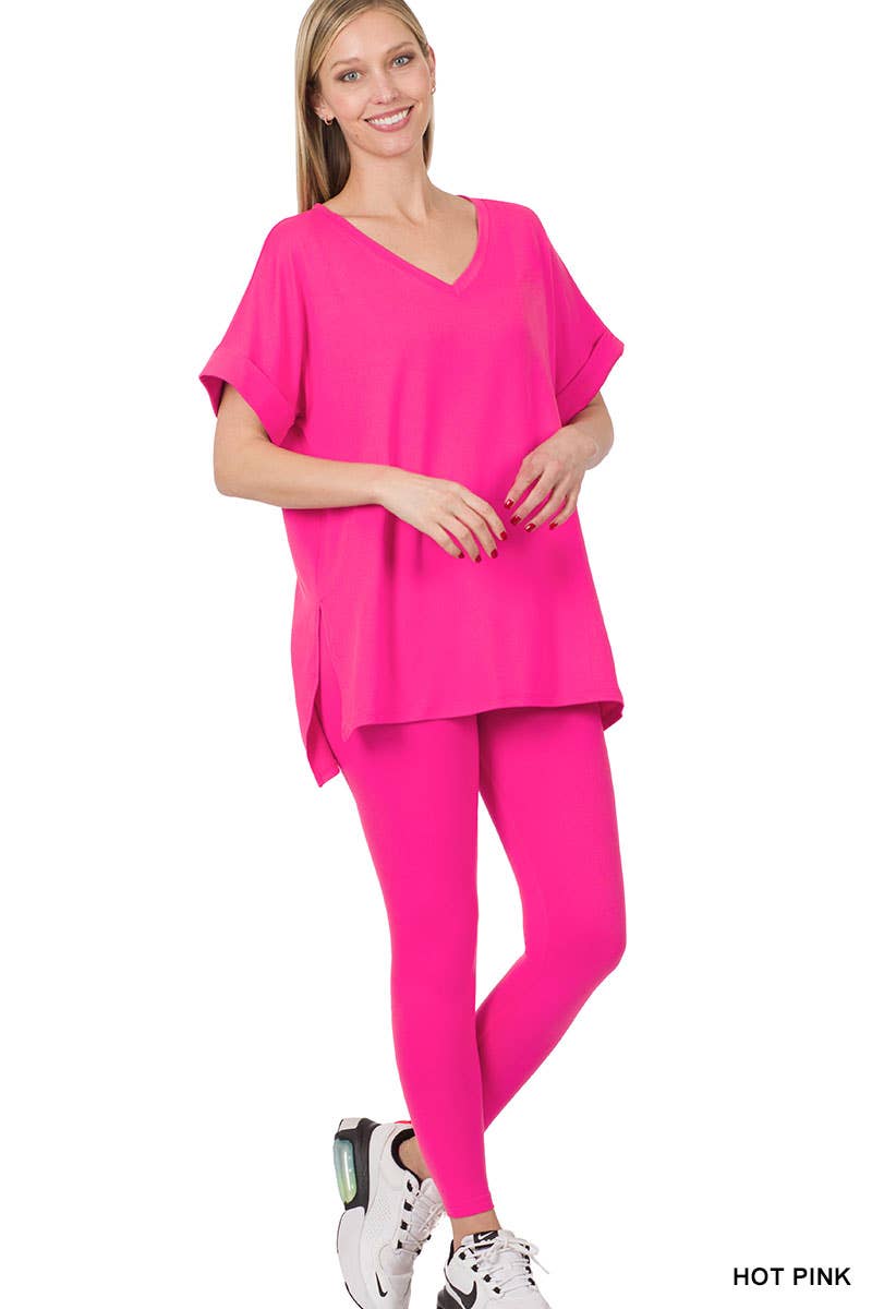 .SI-18582 Tunic & Leggings 2pc Set