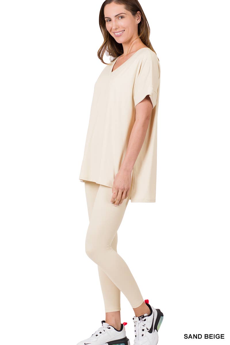 .SI-18582 Tunic & Leggings 2pc Set