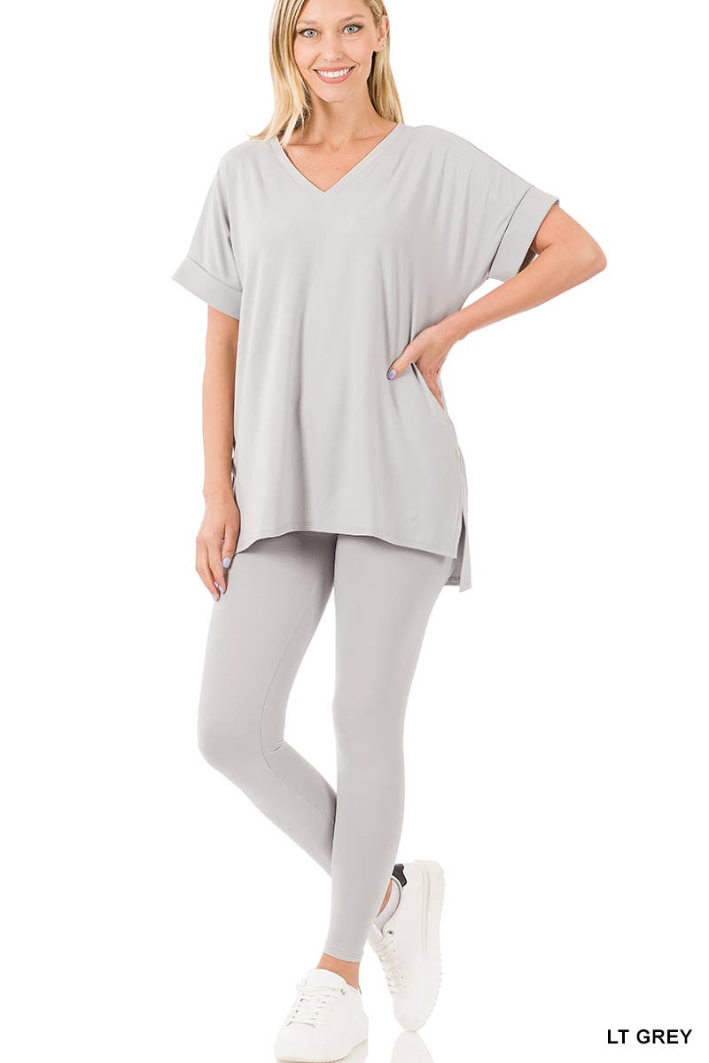 .SI-18582 Tunic & Leggings 2pc Set